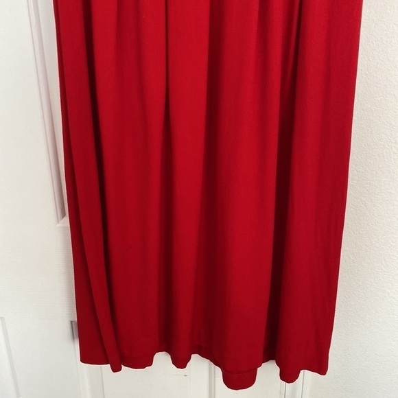 Vintage Peri Petites long red dress. - Picture 9 of 16